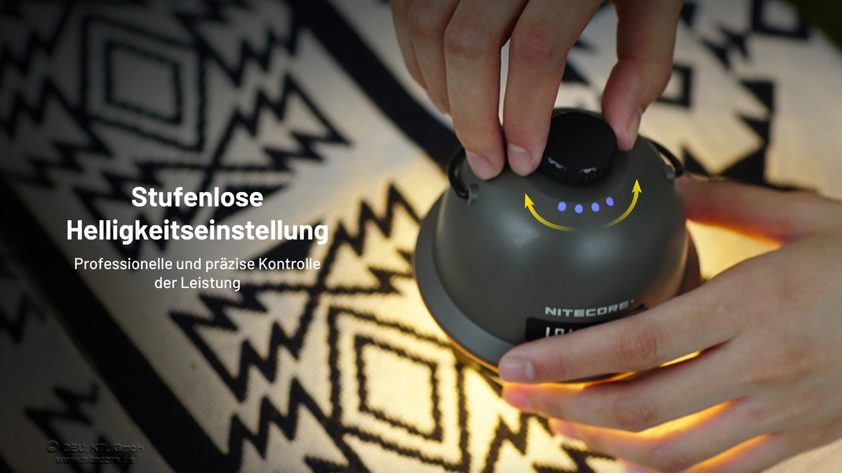 Nitecore Campingleuchte LR 40 Powerbank weiß