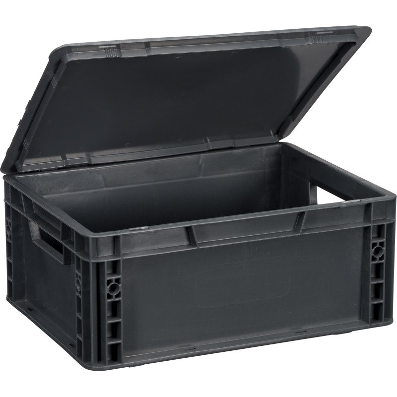 Couvercle pour bac de stockage norme Europe 40 x 30 cm