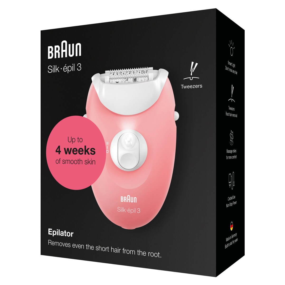 Braun Silk-épil 3-176 Epilierer