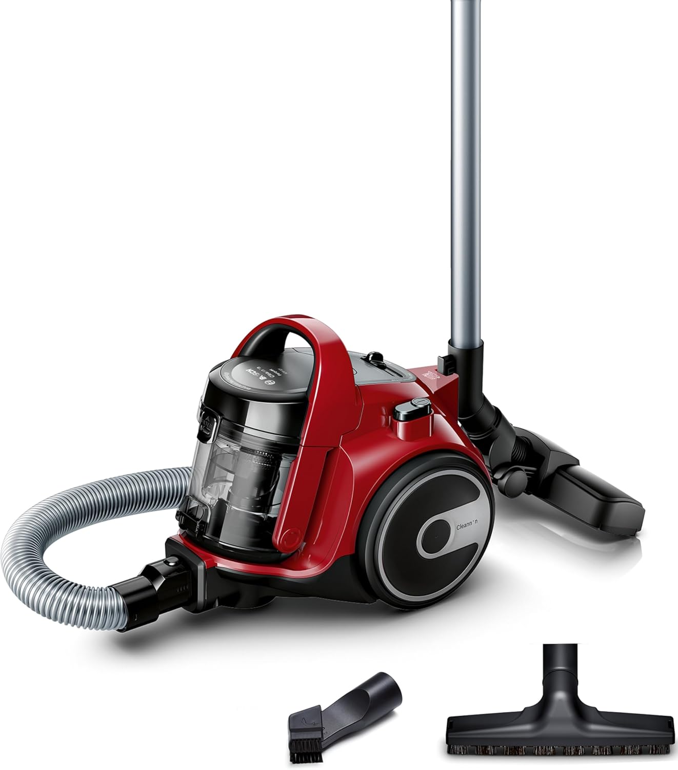 BOSCH BGC05AAA2 Staubsauger ohne Beutel - 78 dB - Behälterkapazität 1,5 l - Waschbarer HEPA 12-Filter