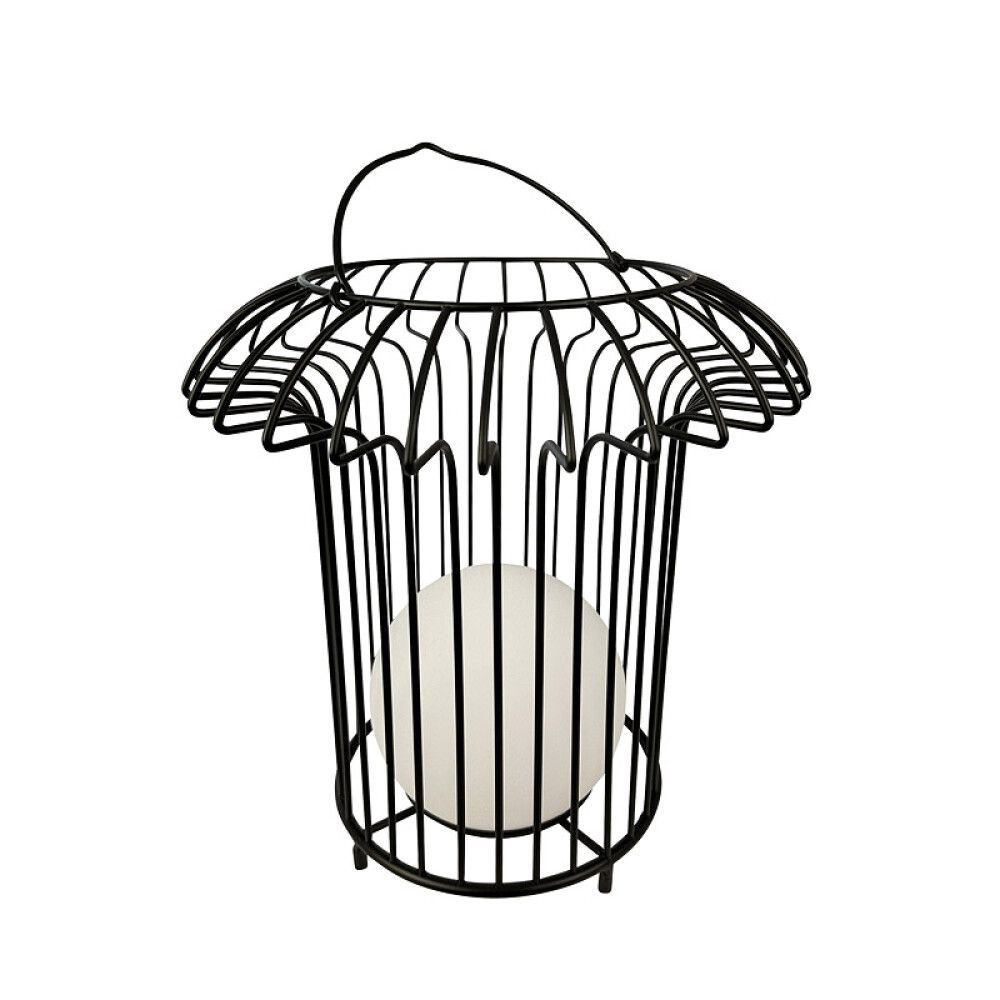 SOLCELLELAMPE DYBERG LARSEN BASKET SVART