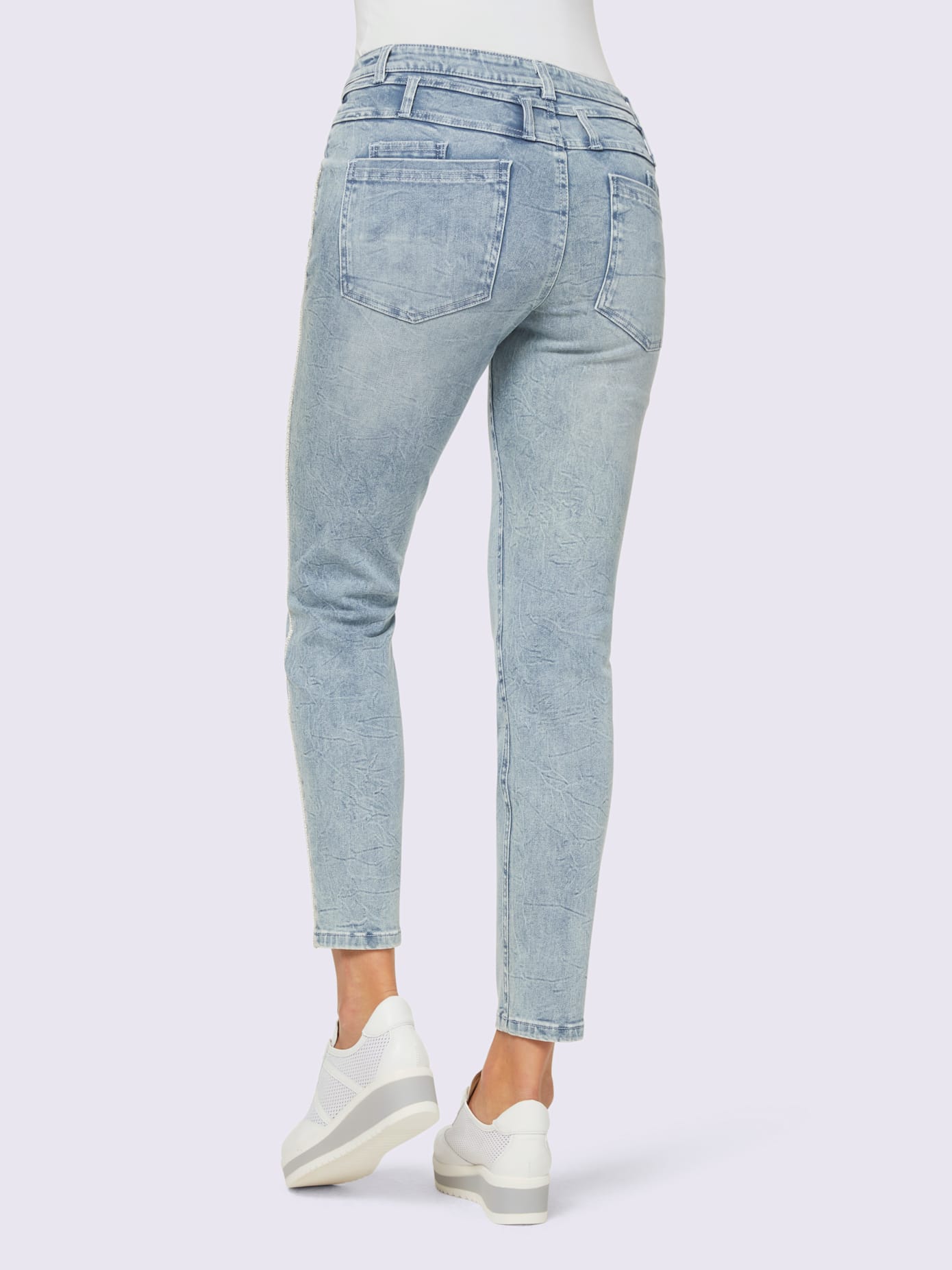 Jean délavé tendance
