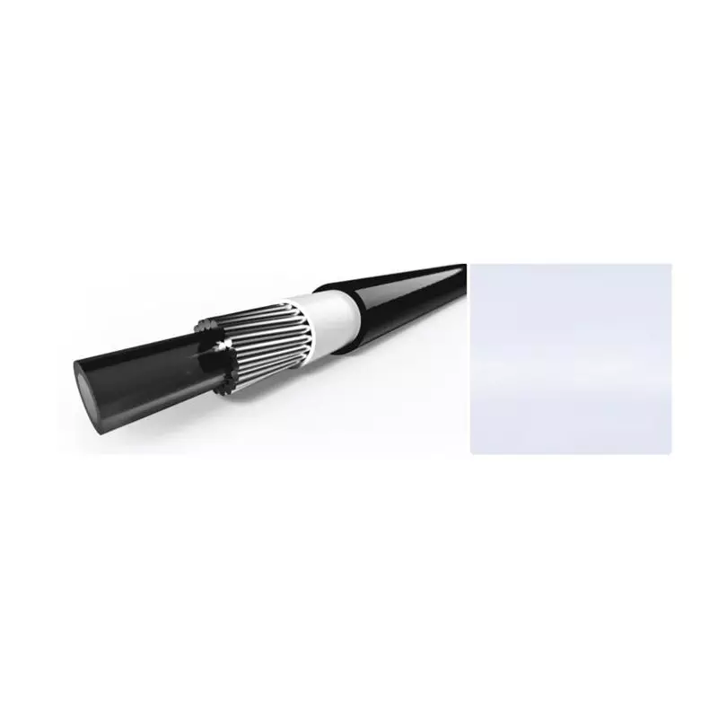 ELVEDES 10m Gaine de transmission White avec liner diamètre 4,2mm