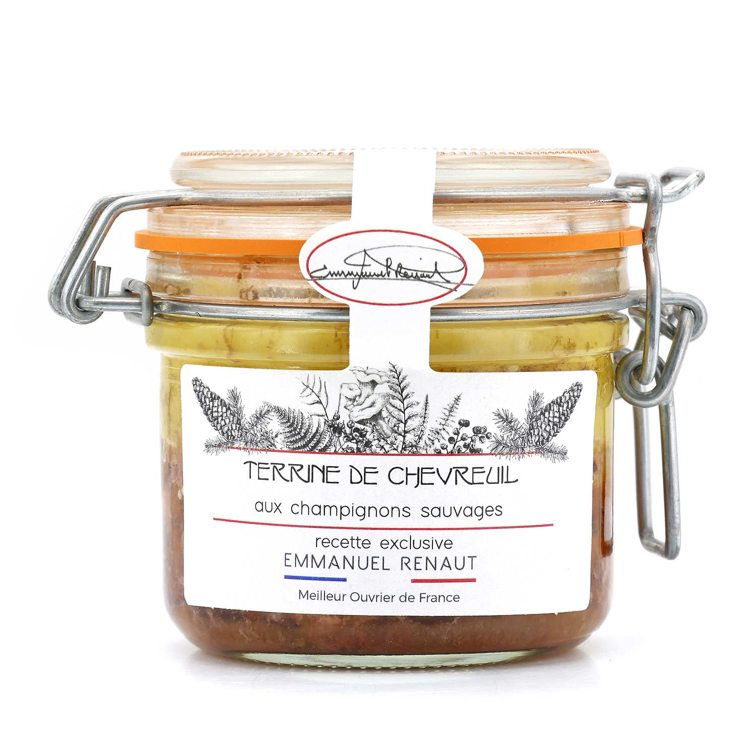Terrine de chevreuil aux champignons sauvages - Recette exclusive d'Emmanuel Renaut