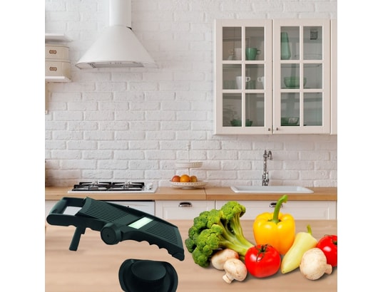 FACKELMANN - Mandoline professionnelle pour trancher et râper handmade tr...