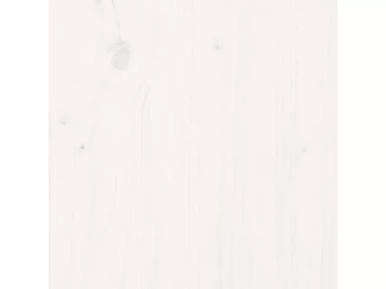 Tête de lit Blanc 140,5x4x100 cm Bois massif de pin