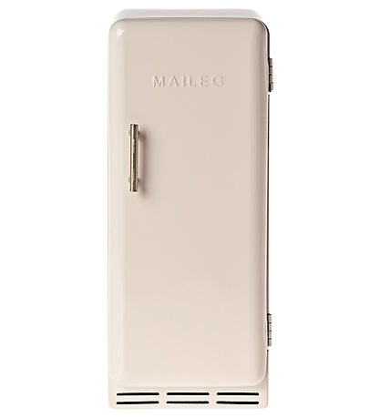 Maileg Miniature K?leskab - Mus - Metal - R?hvid