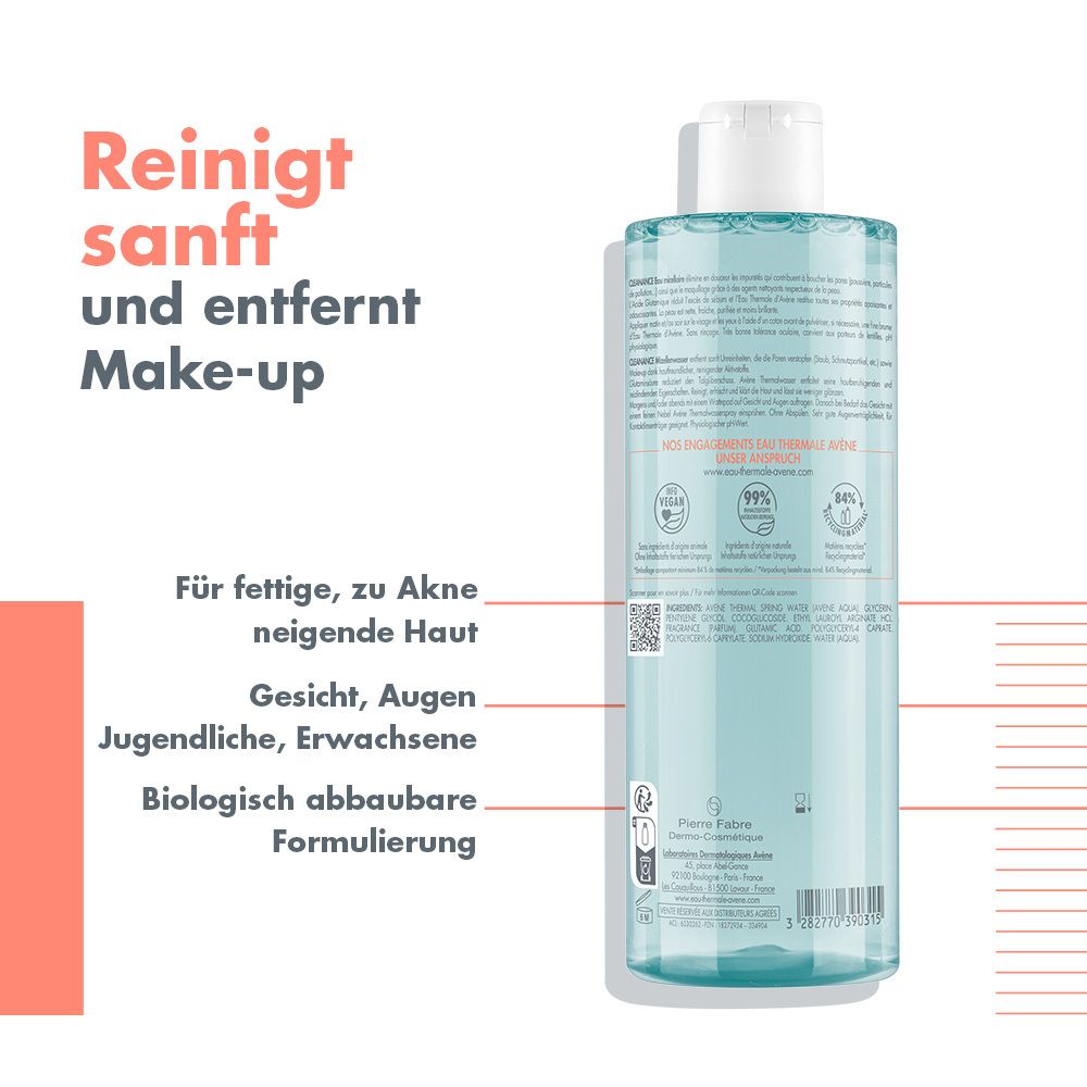 Avène Cleanance Mizellenwasser - für unreine Haut
