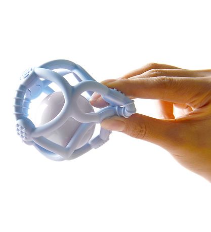 KidsMe Bådebold - Silicone Bold - Blå