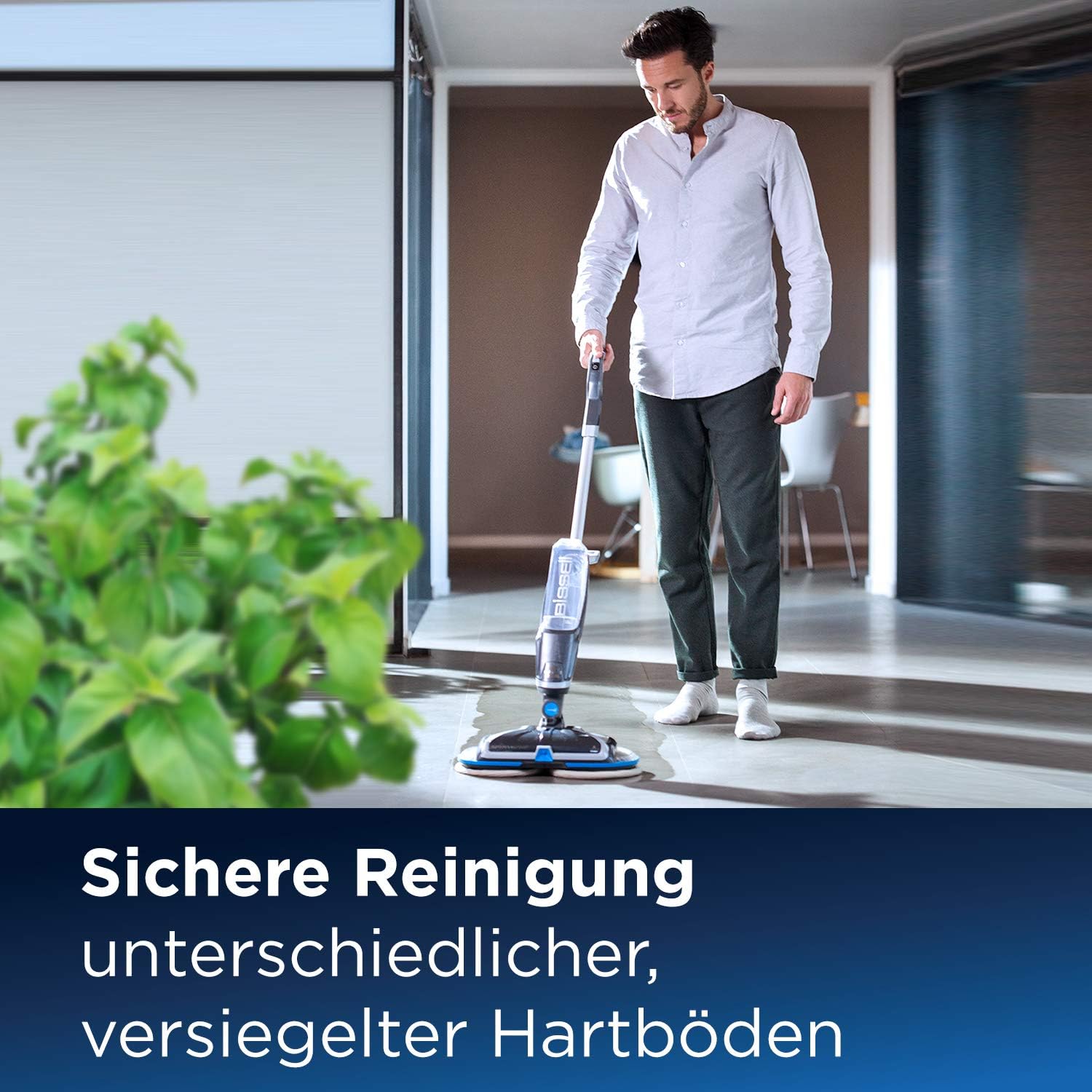 BISSELL 2240N Spinwave Cordless, Schwarz, 1 Stück (1er Pack)