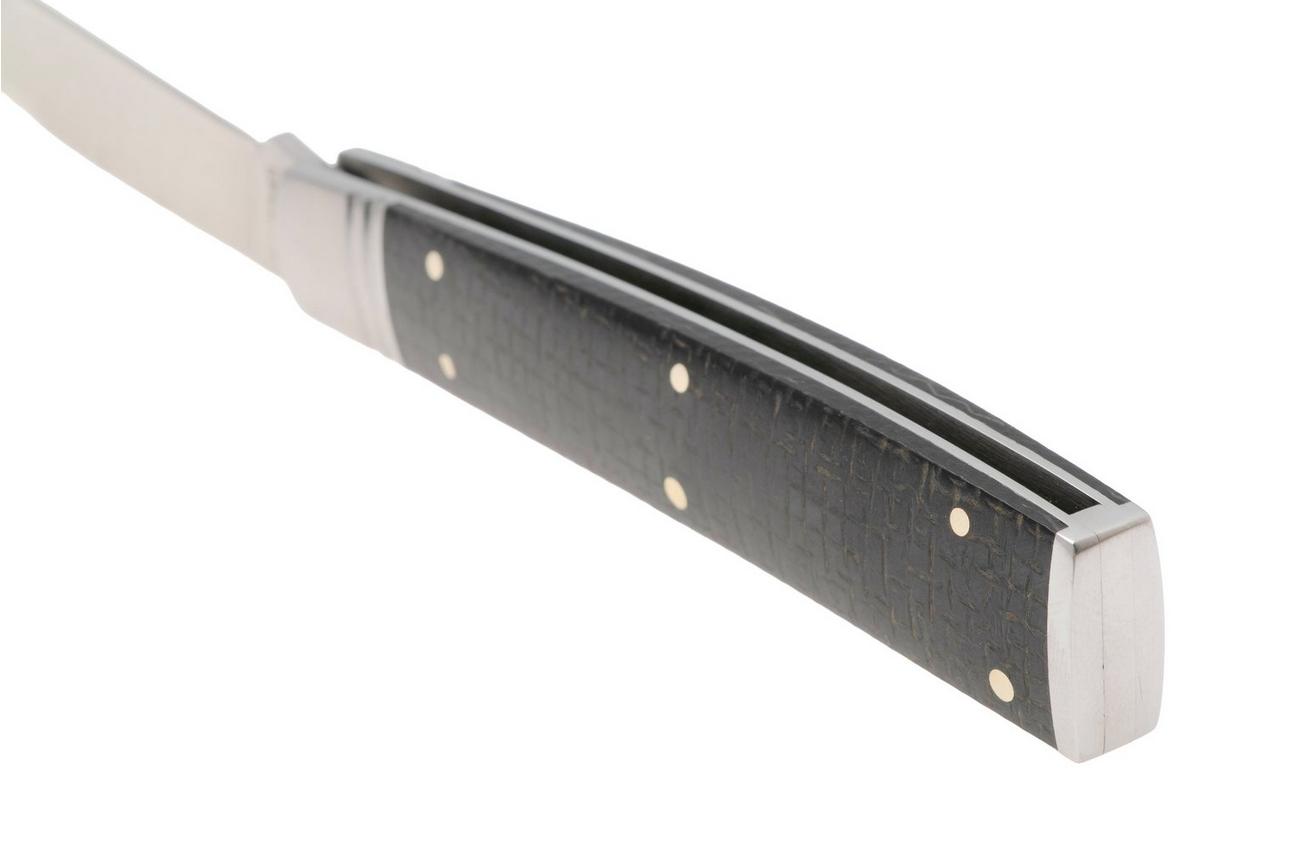 Rough Ryder Reserve Whiskey Ryder Swayback Doc RRR045, D2, Brown Burlap Micarta, slipjoint zakmes