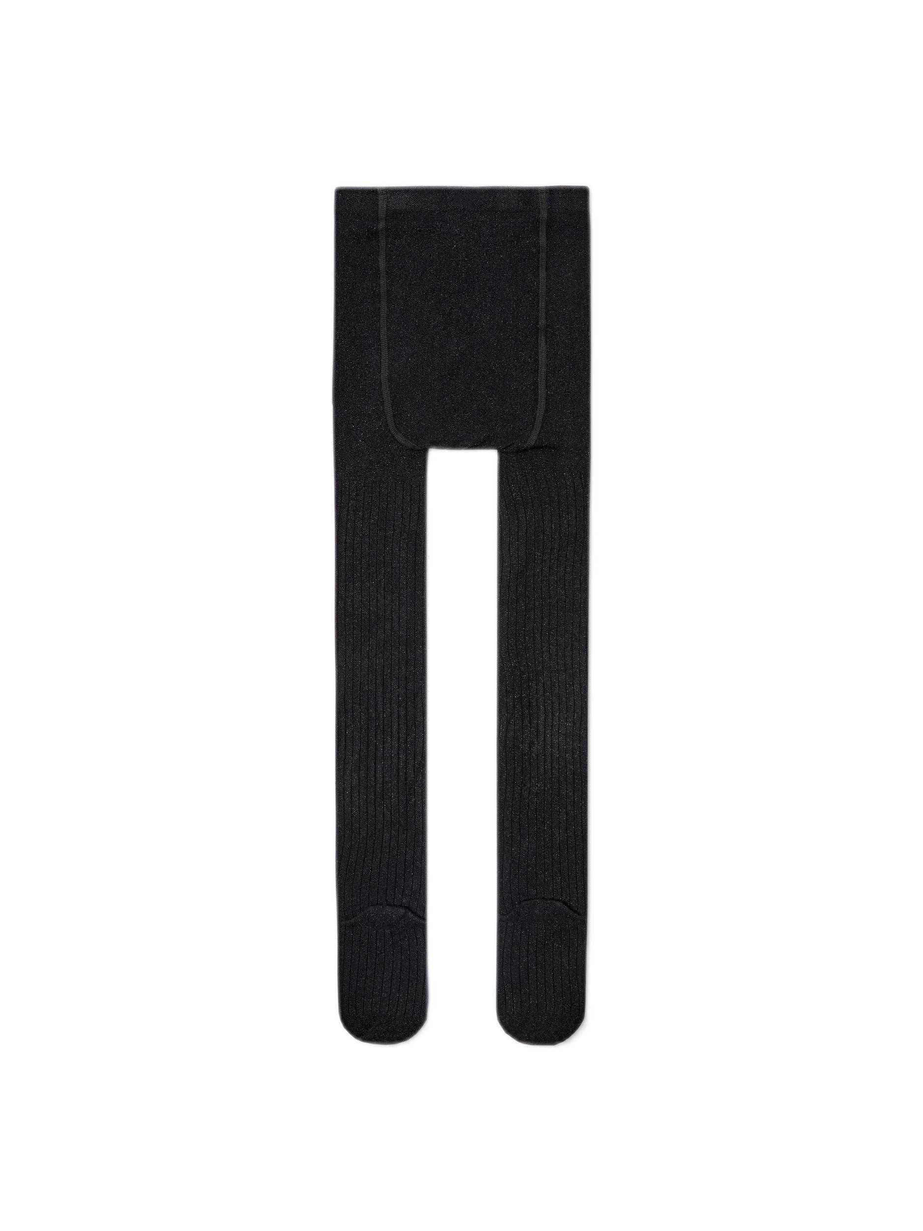 NAME IT maillot NKFPANTYHOSE met glitters zwart