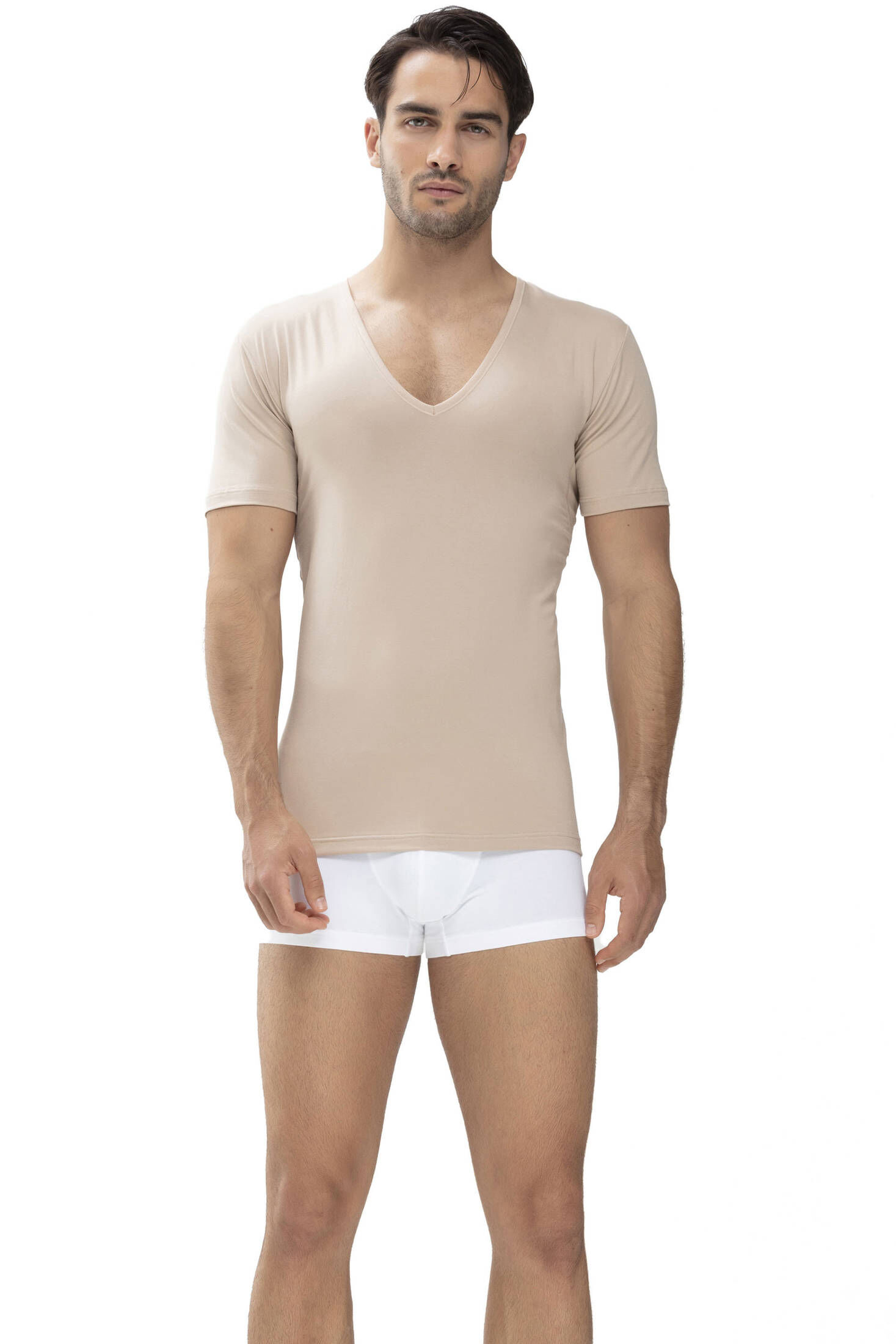 mey| Herren Das Drunterhemd V Neck