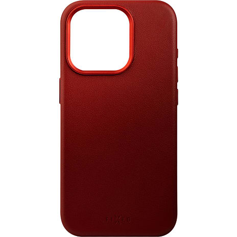 Fixed MagLeather iPhone 16 Pro Max cover - Rød