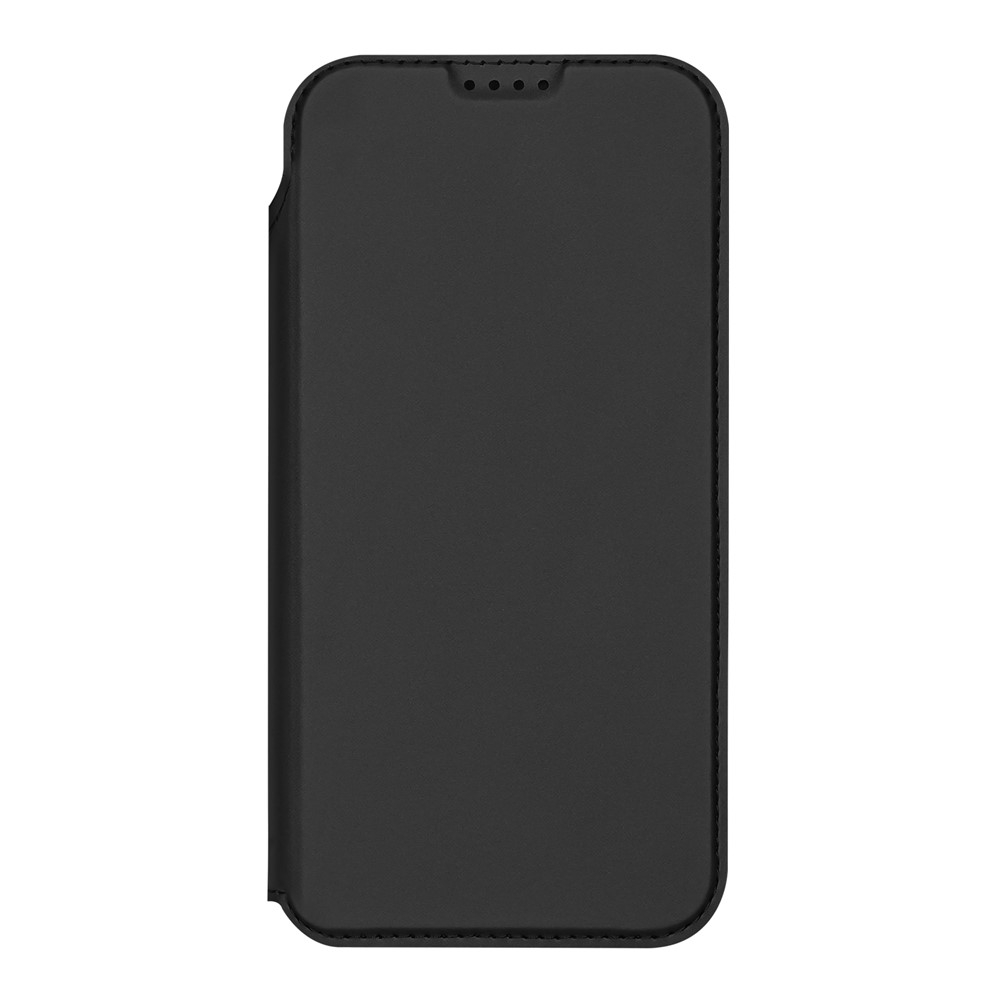 iPhone Air Flip Wallet Cover Leder Tasche - Schwarz