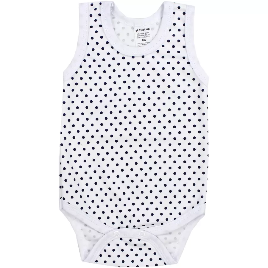 TupTam Baby Mädchen Achselbody 5er Pack rosaweiß
