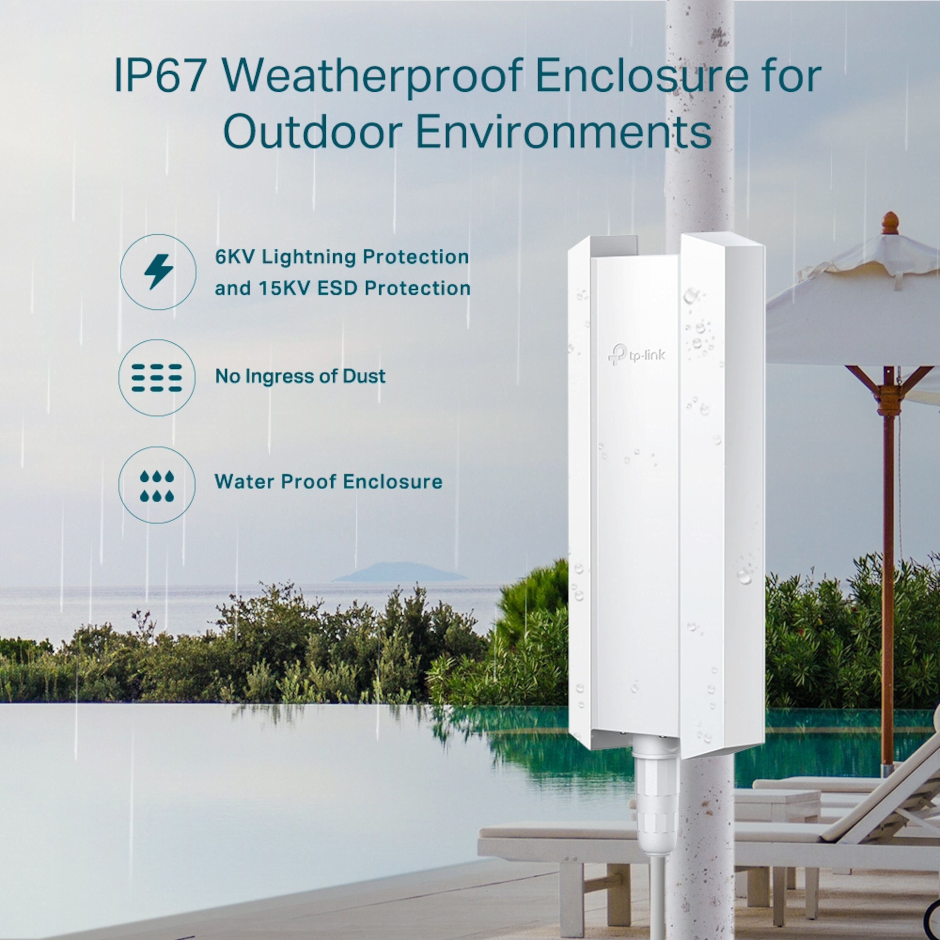 TP-link EAP650-Outdoor Aksesspunkt for utendørsbruk AX3000
