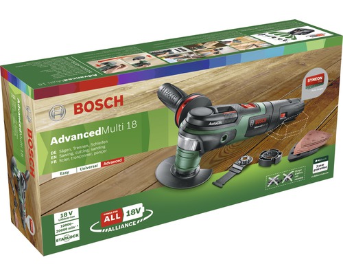 Bosch AdvancedMulti 18 snoerloze multitool (accu niet inbegrepen)