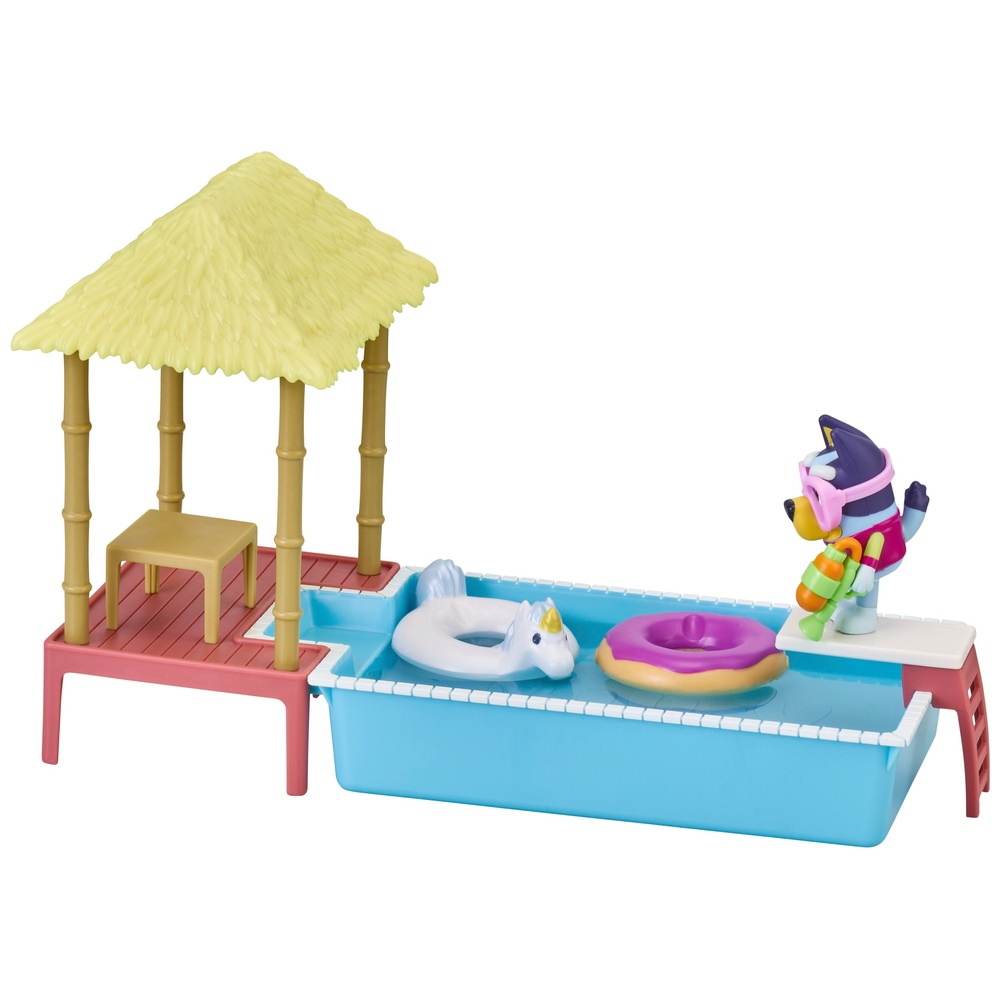 Bluey Pool Time Spielset