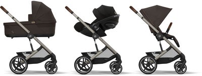 Cybex BALIOS S Lux Sportsvogn, Taupe/Chocolate Brown