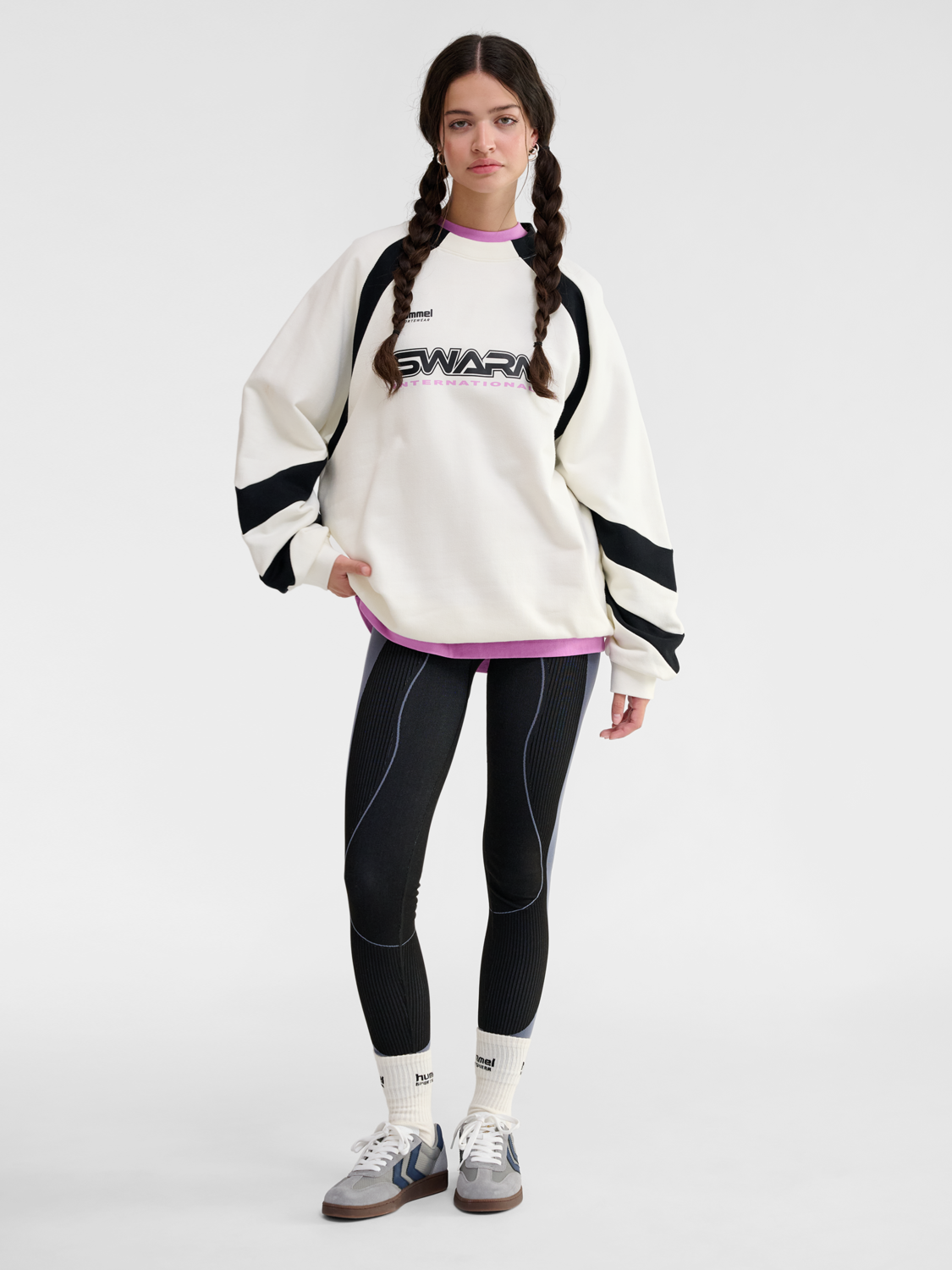hmlOVERSIZED CREW SPORTSWEAR SWARM