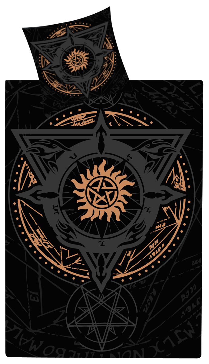 Anti Possession | Supernatural Parure de lit
