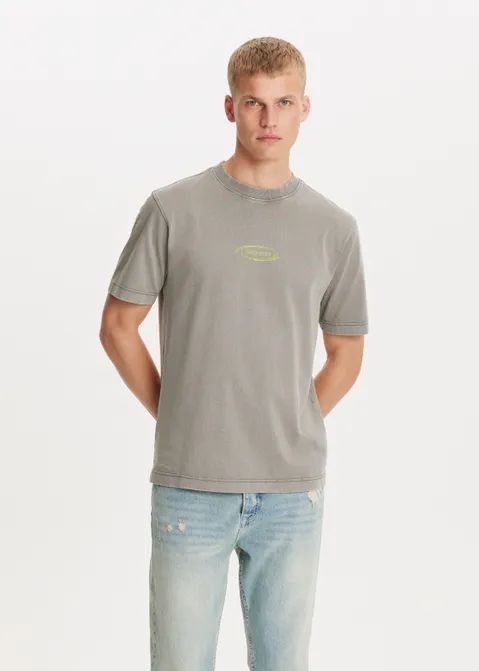 T-shirt met print restive jeans (STO.D)