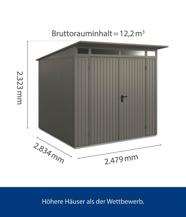 Hörmann Berry-Gerätehaus Classic-P Typ 2,