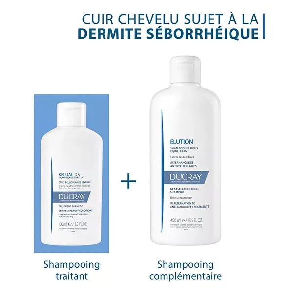 Ducray Kelual DS Shampoo de Tratamento para Caspa Severa 100ml