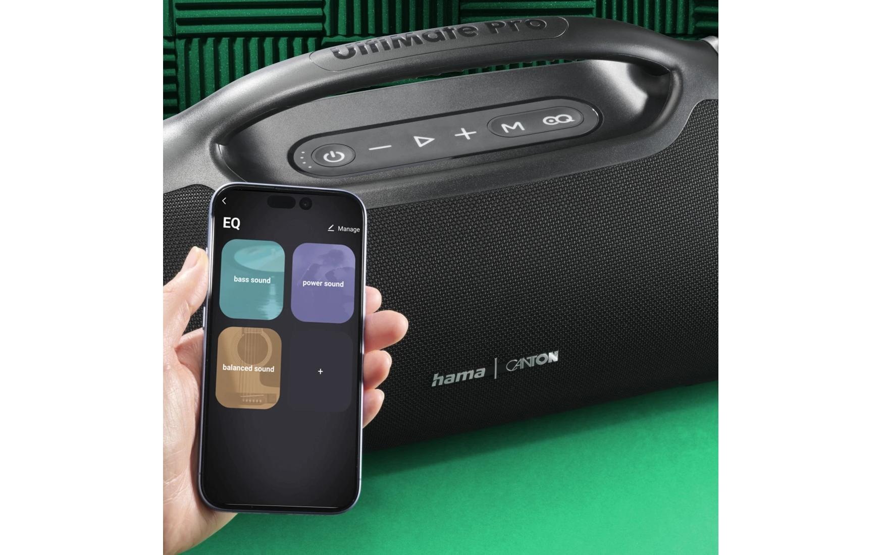 Bluetooth-Lautsprecher »UltiMate Pro« (Bluetooth App-Steuerung | Equalizer | Powerbank )