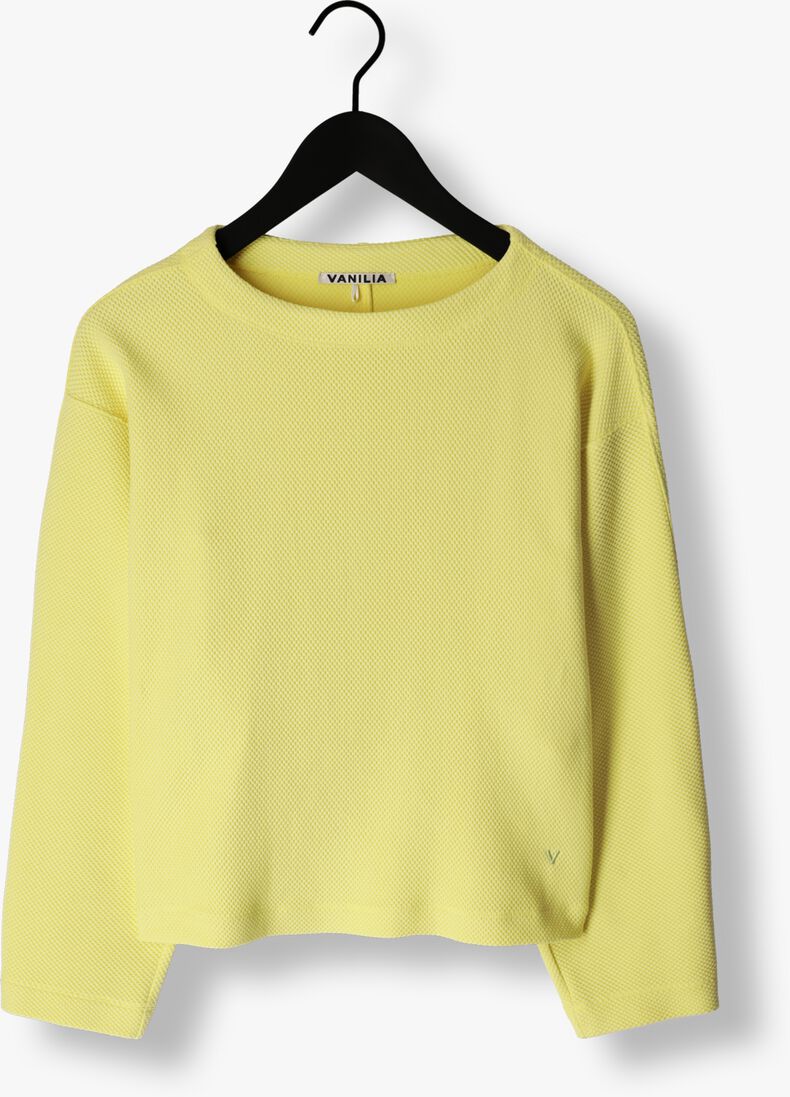 VANILIA groene vanilia sweater struc 85 sweat