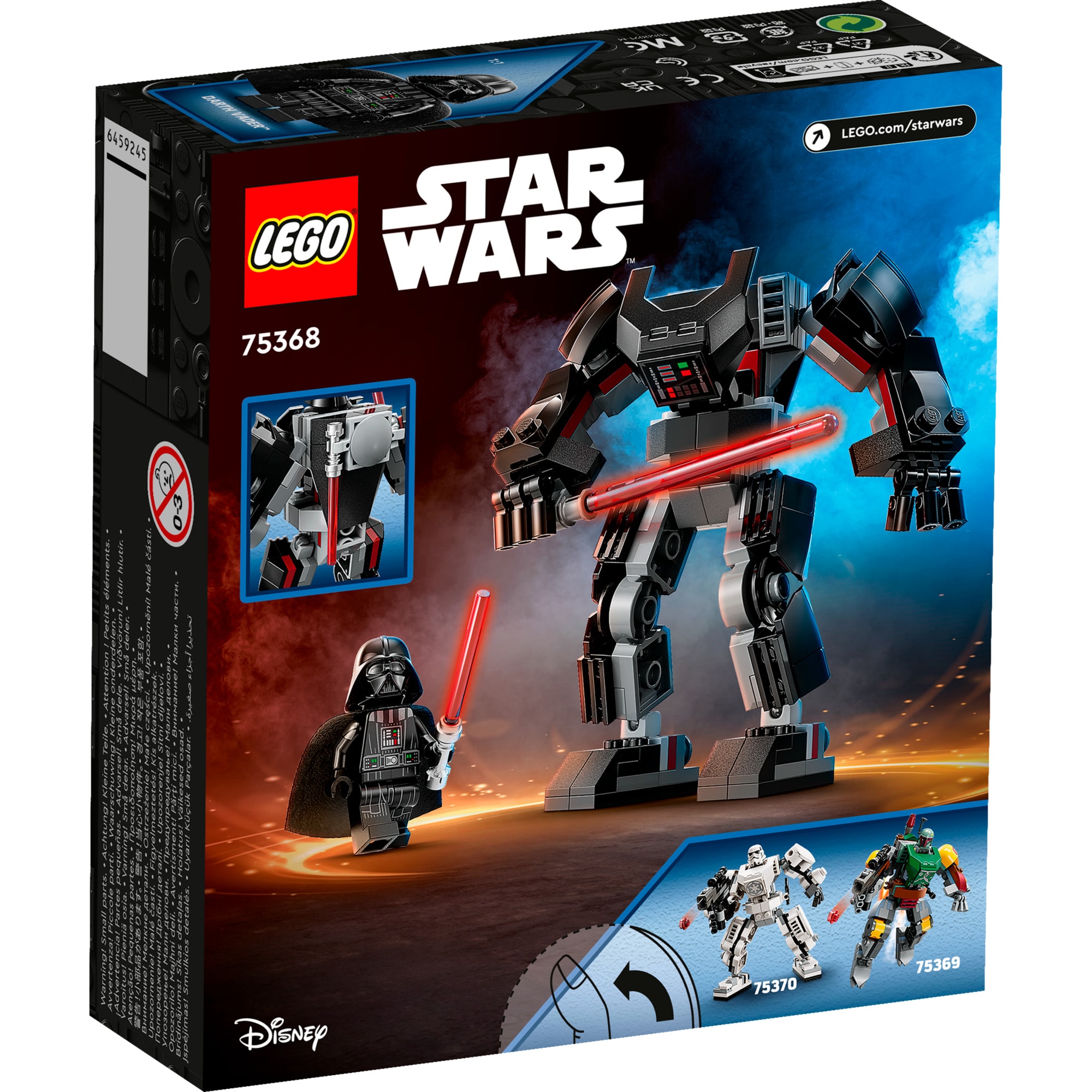 LEGO Konstruktionsspielzeug Star Wars Darth Vader Mech
