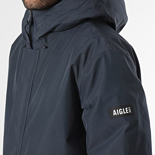 Parka Capuche Gore-Tex AD081 Bleu Marine