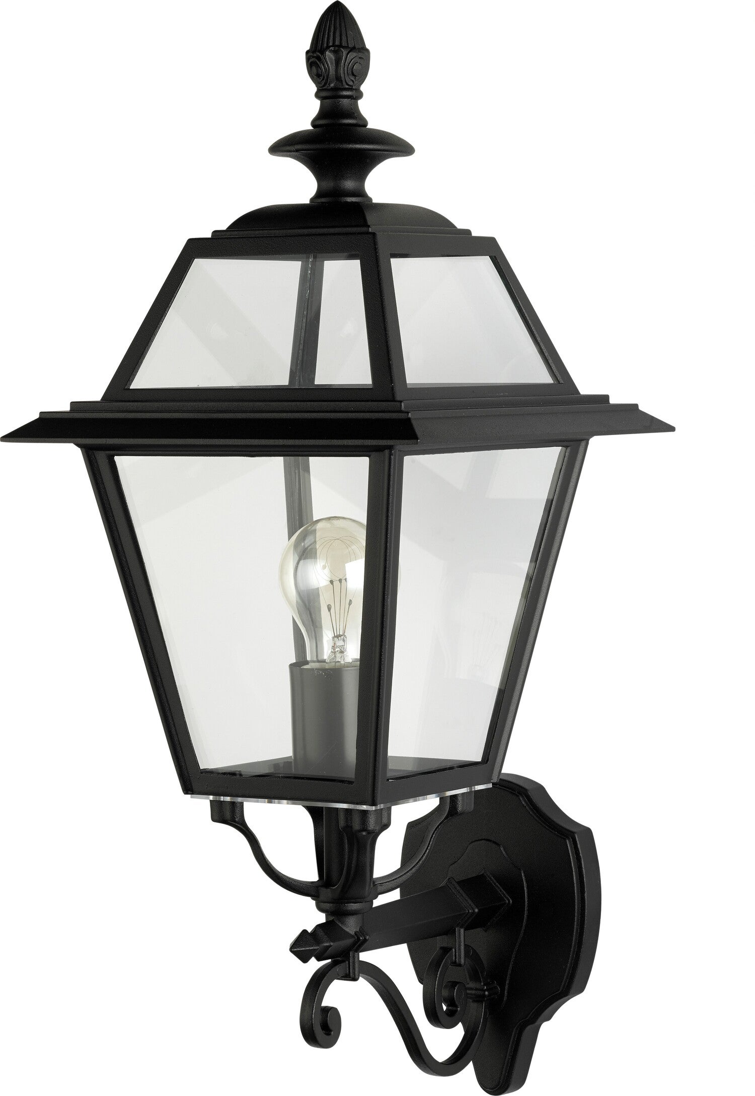 Intratuin wandlamp Emma 1 zwart 32 x 25 x 60,5 cm