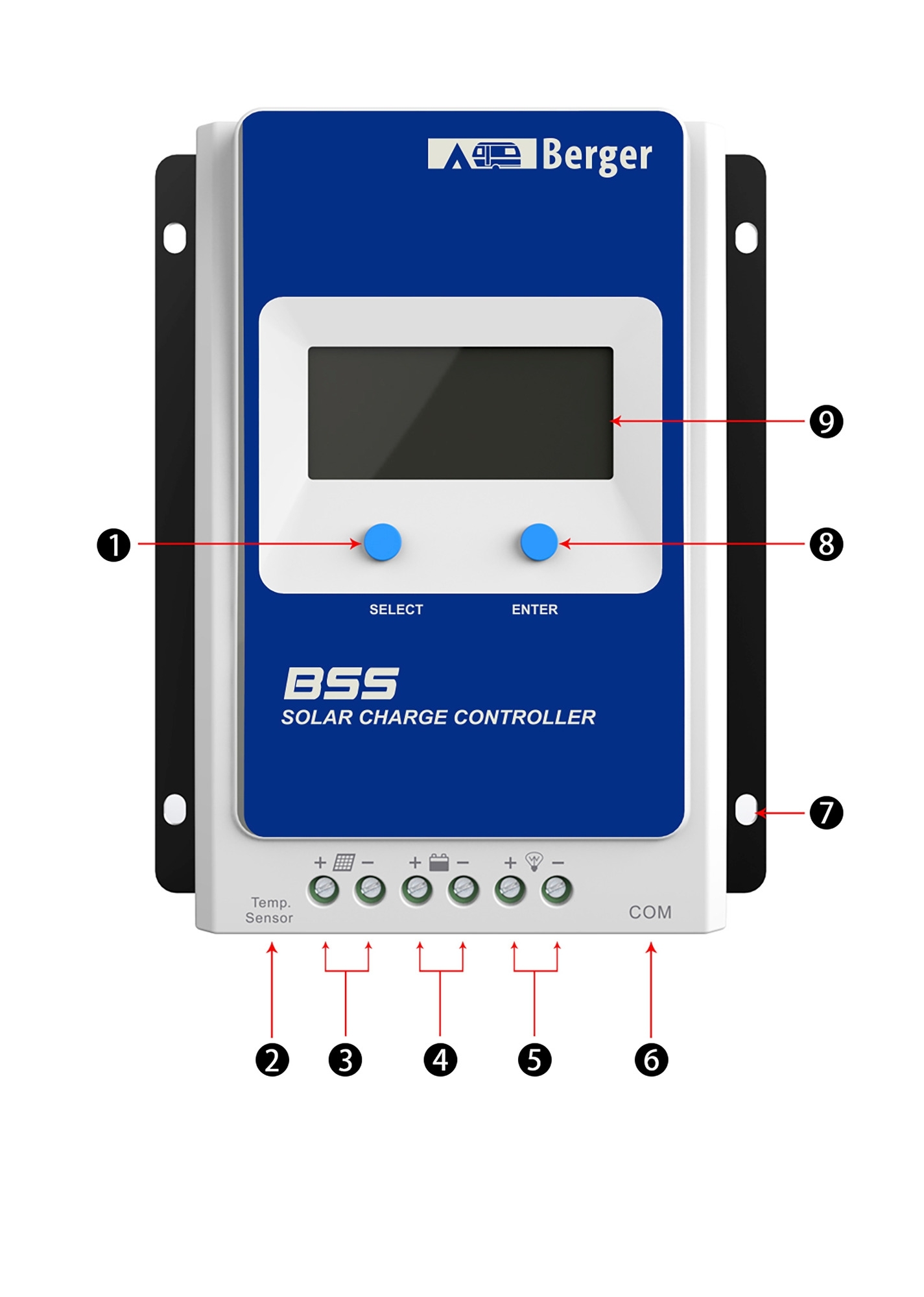 Berger Solar-Laderegler BSS0211