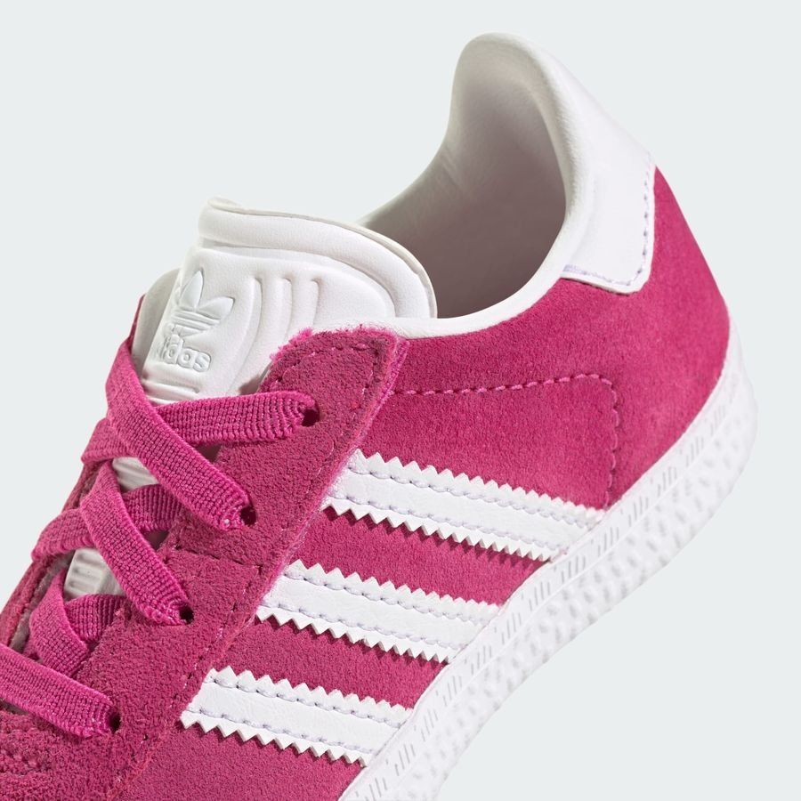 Adidas Original Gazelle Comfort Closure Elastic Laces Shoes Kids