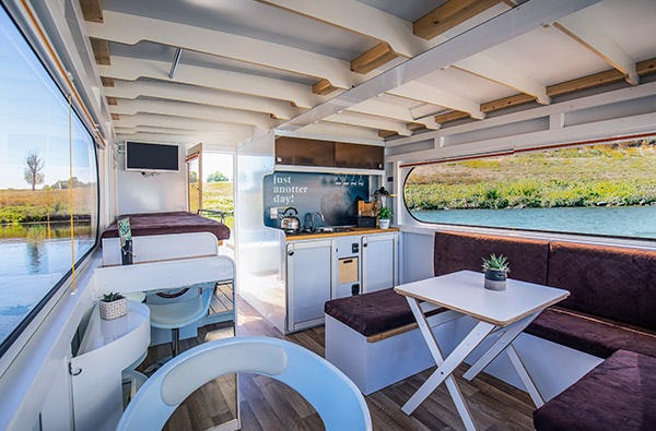 Hausboot mieten auf der Maas