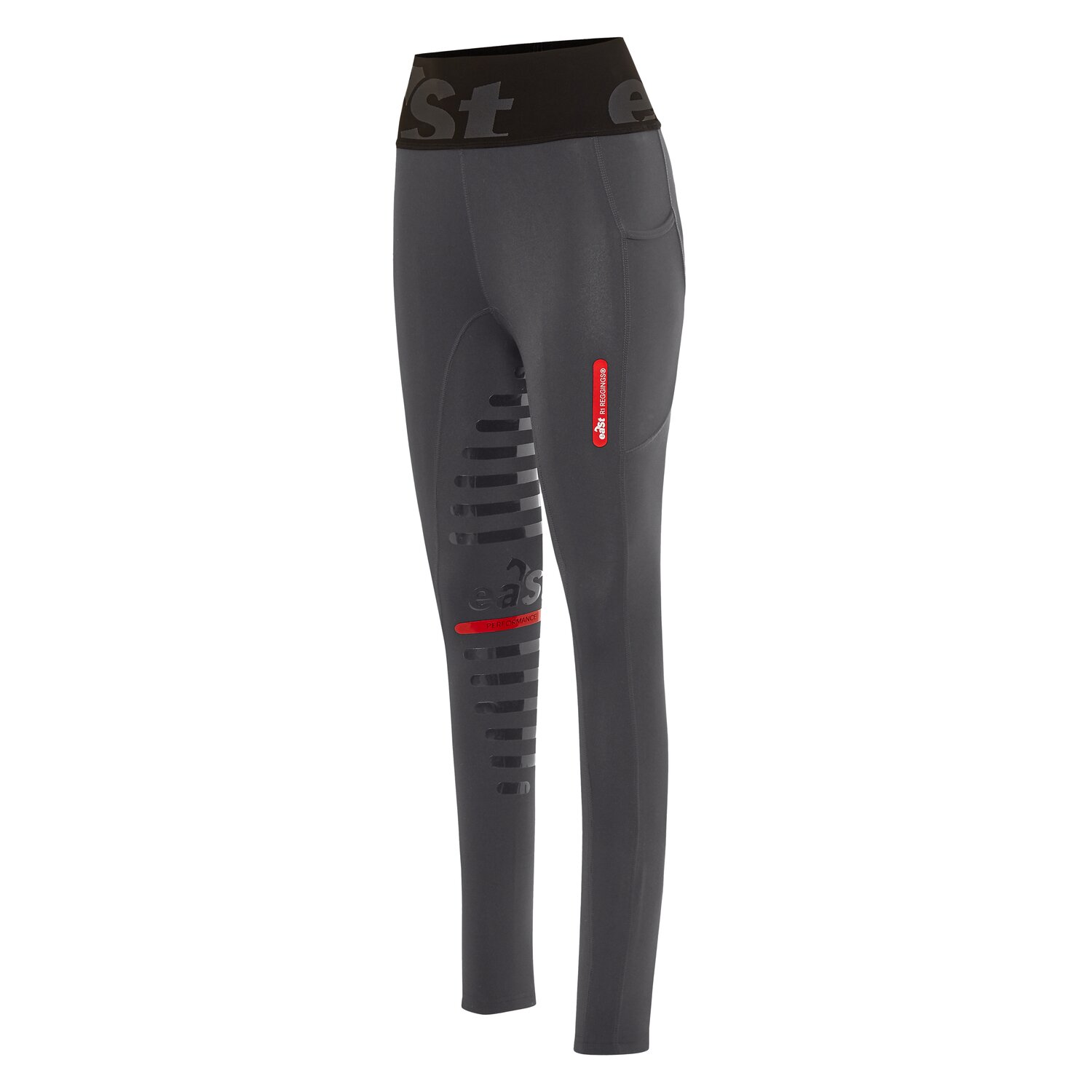 east Reitleggings Reggings R1 Highwaist - anthrazit