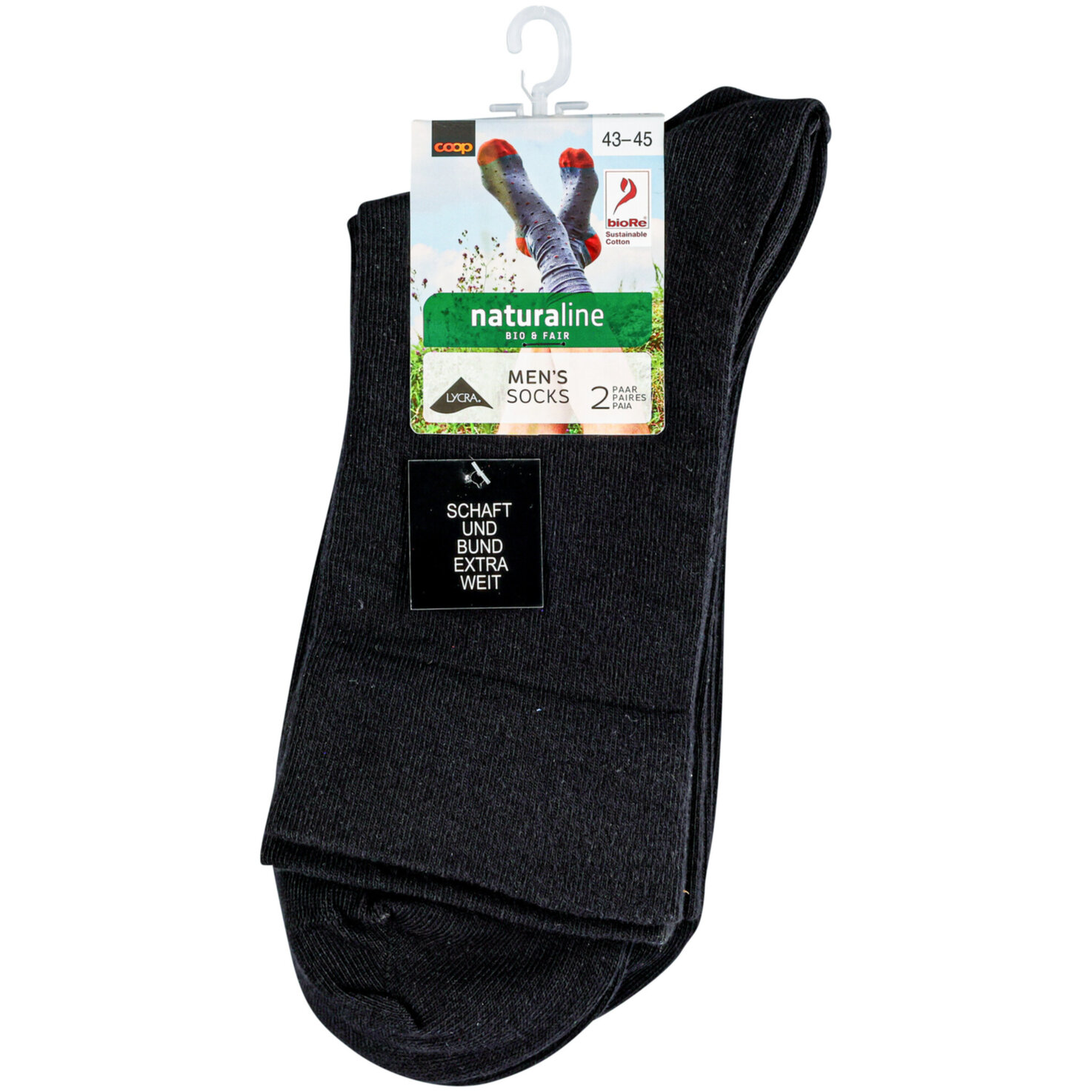 Men's socks Relax Duo schwarz