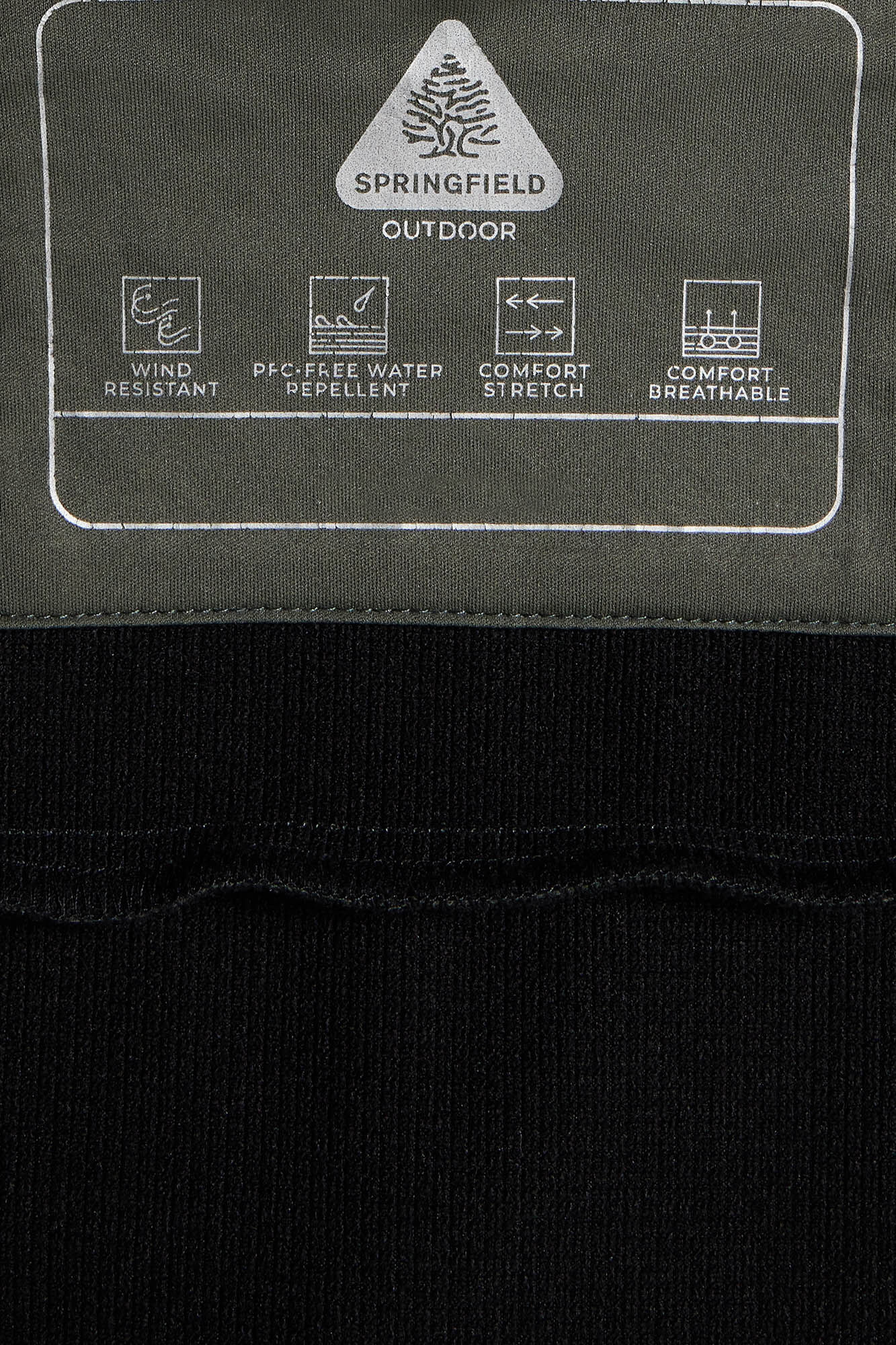 Jaqueta técnica softshell - cáqui escuro
