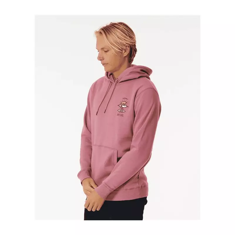 Sweat RIPCURL Search Icon Hood Mauve M