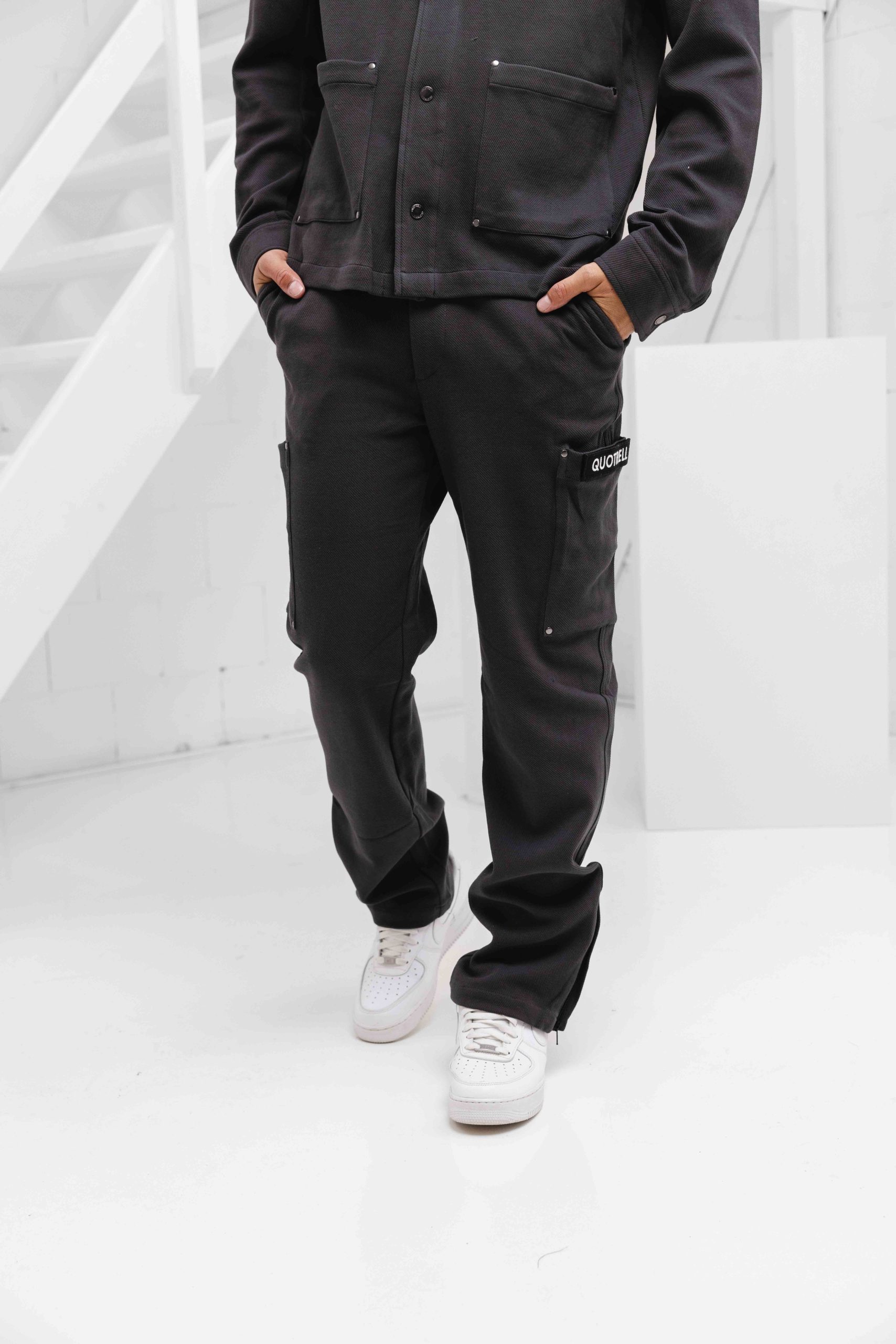 Quotrell Camilo Set Heren Grijs