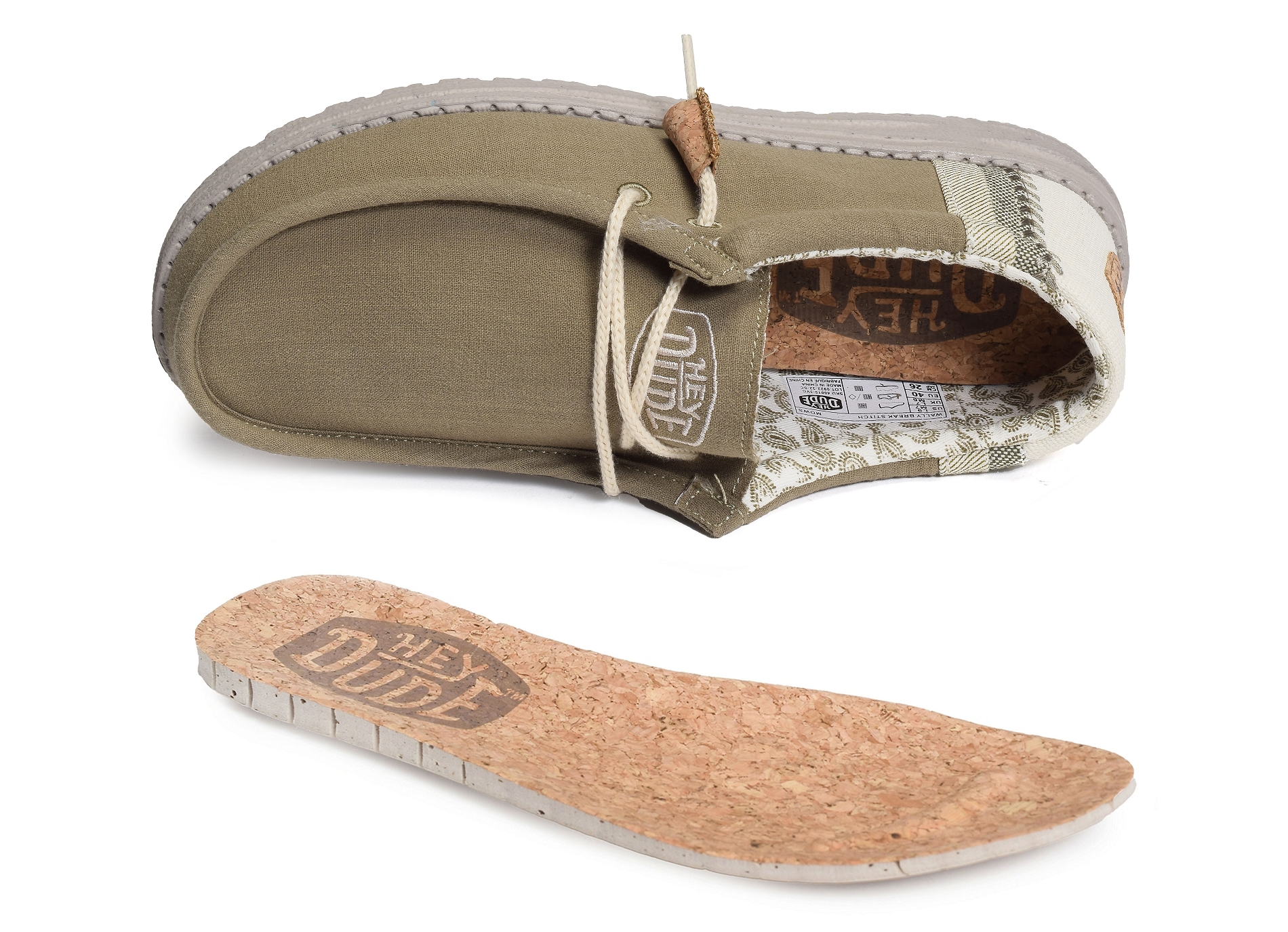 Wally breack stitch kaki