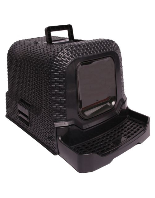 Adori Kattentoilet Rattan 69x42x41 cm - Kattenbak