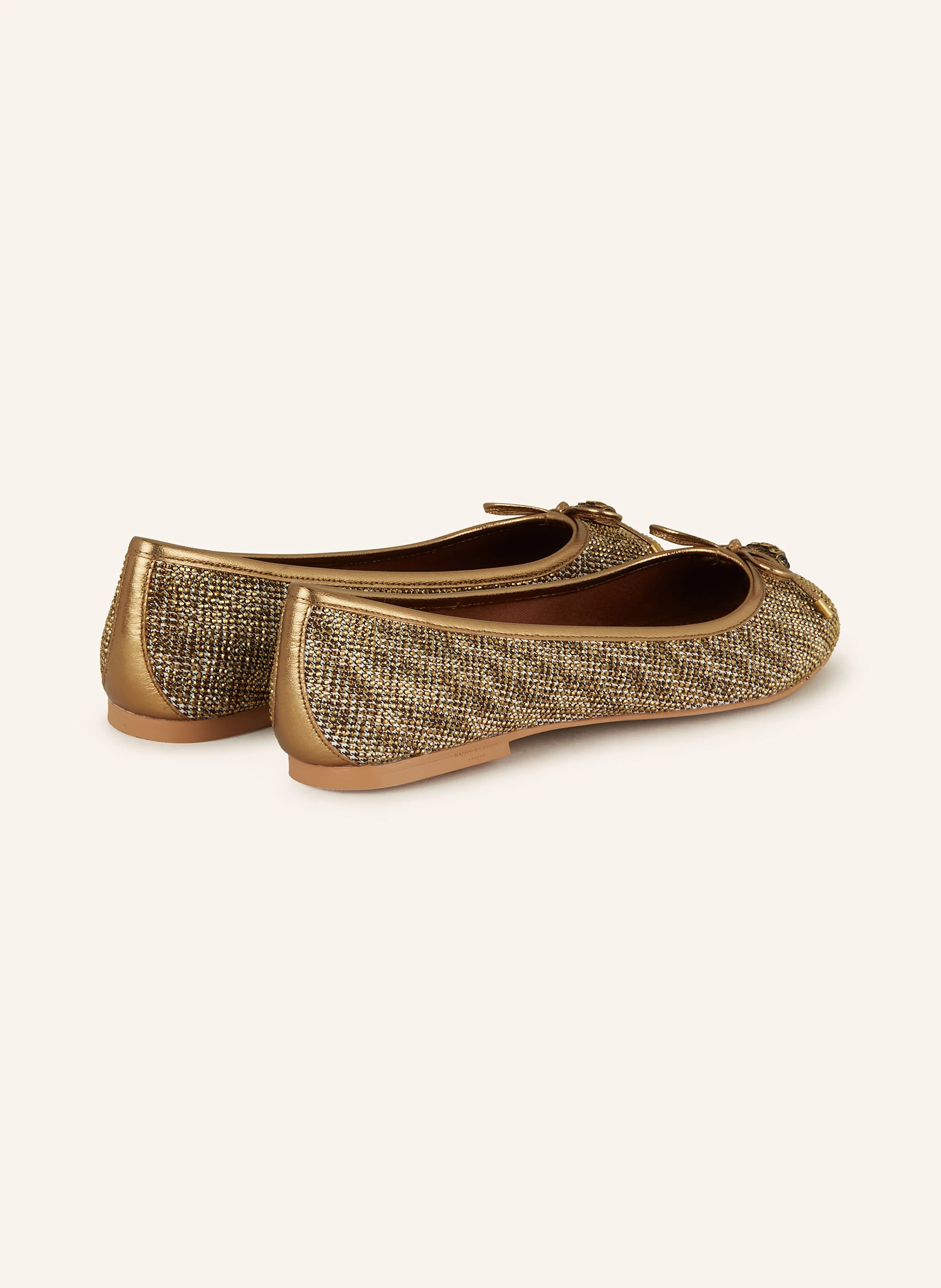 KURT GEIGER Ballerinas EAGLE mit Schmucksteinen