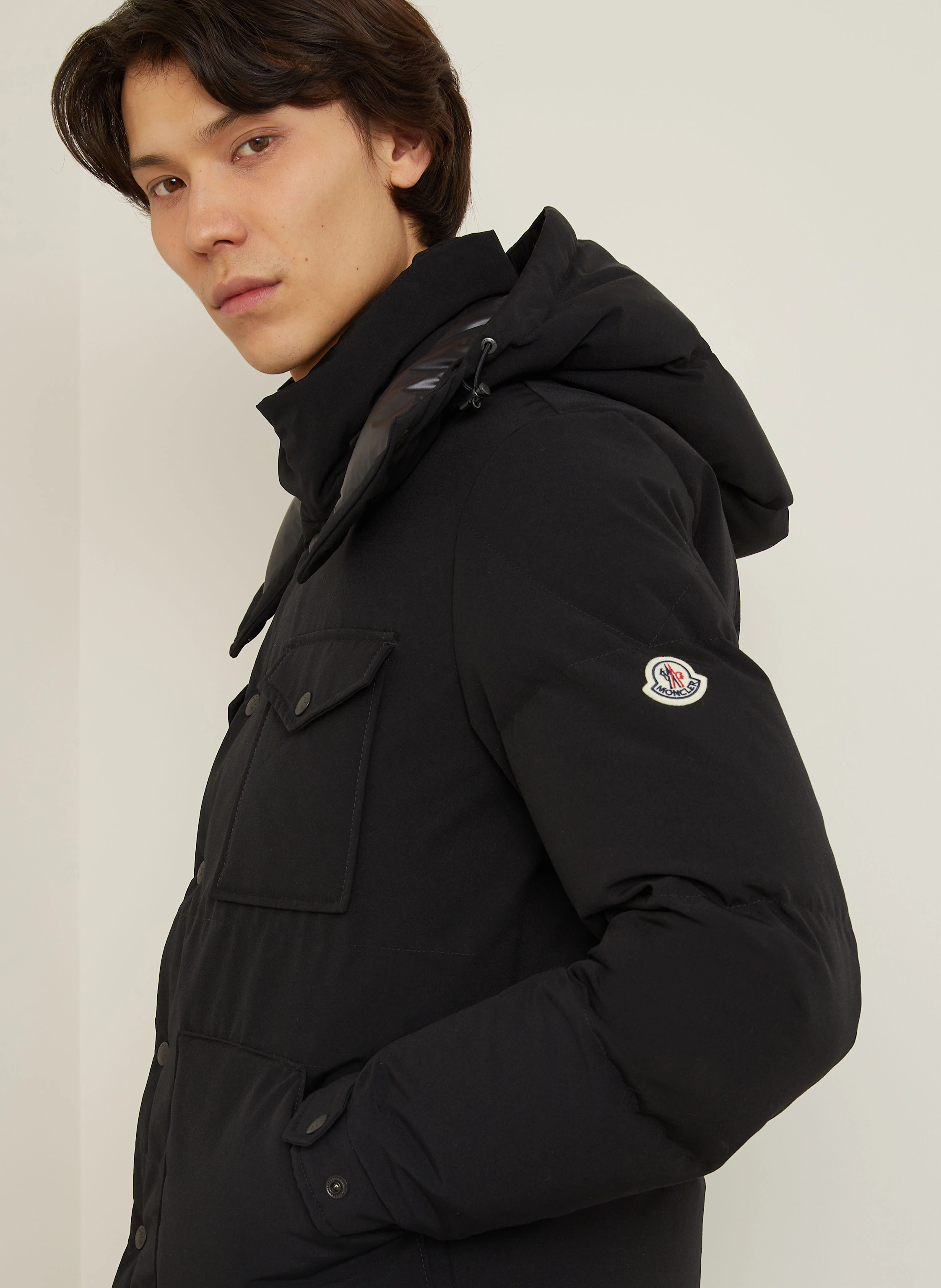 MONCLER Daunenjacke FORNAS mit abnehmbarer Kapuze