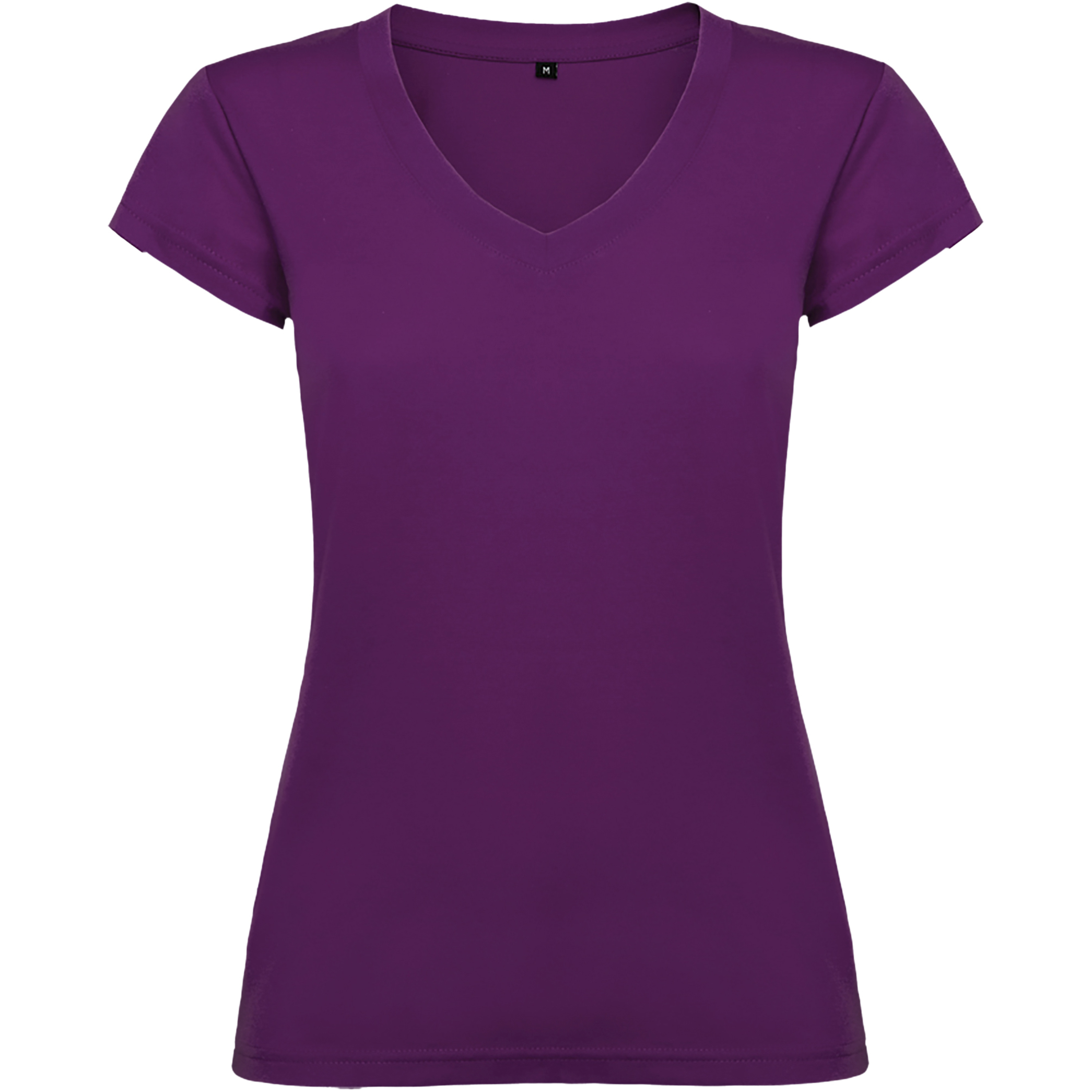 Roly R6646 - T-shirt Victoria à col en V et manches courtes pour femme