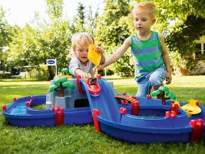 AquaPlay Mountain Lake Fire Lekestasjoner Kanalsystem