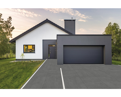 Porseleinen terrastegel Portland Night gerectificeerde rand 120 x 120 x 2 cm