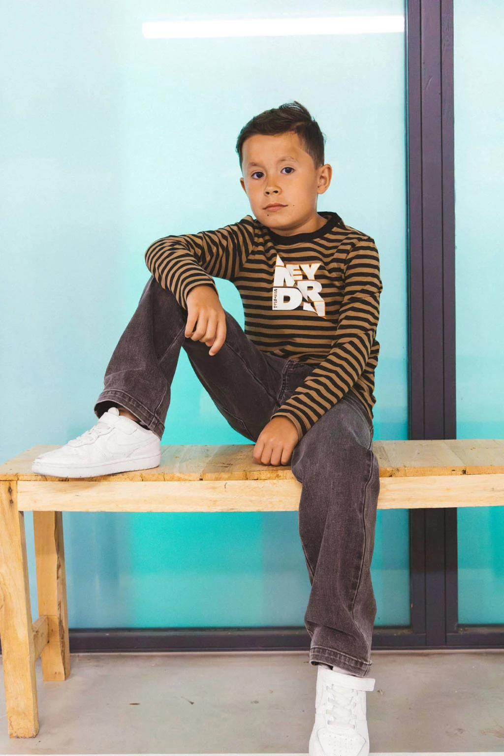 TYGO & vito longsleeve bruin